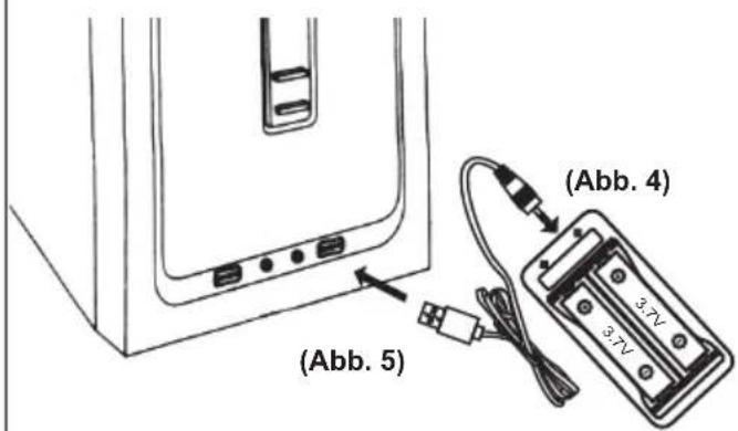 Absima Power 14002 - LADEN UND INSTALLATION DER AUFLADBAREN BATTERIEN - 1