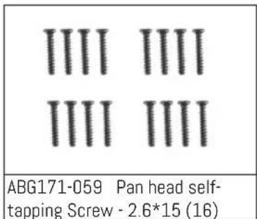 Absima Power 14002 - ERSATZTEILE / SPARE PARTS - 23