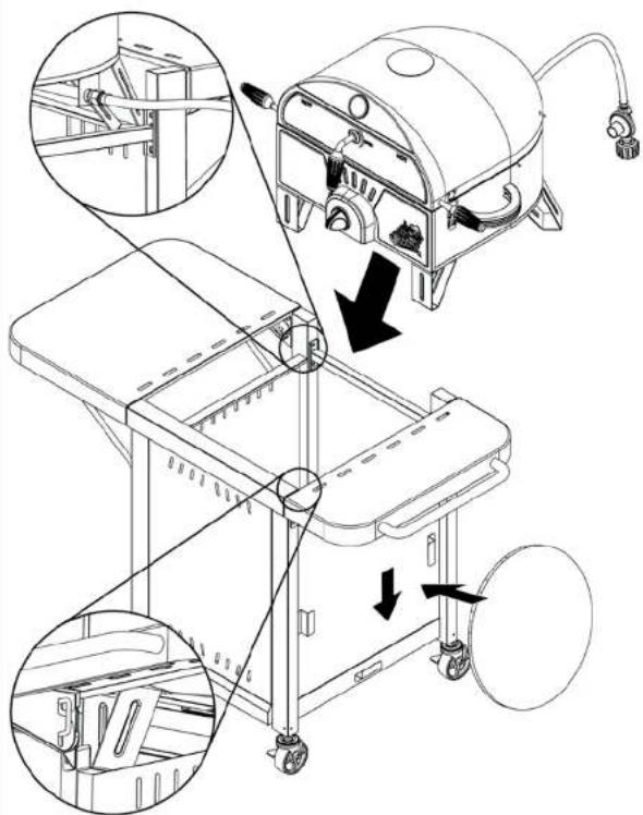 Mr. Pizza ZOC1509M - Assembly Instructions (continued) - 3