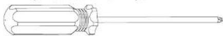 Mr. Pizza ZOC1509M - Phillips Head Screwdriver 1 pc - 1