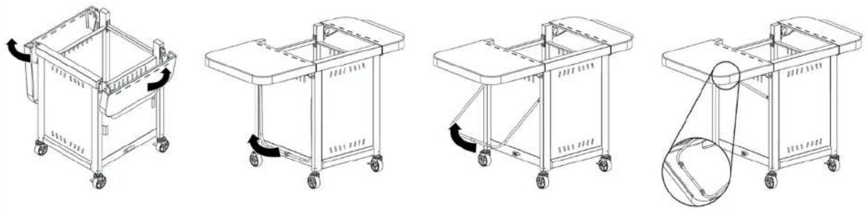 Mr. Pizza ZOC1509M - Assembly Instructions (continued) - 1
