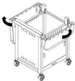 Mr. Pizza ZOC1509M - Pour déplier les tablettes - 1