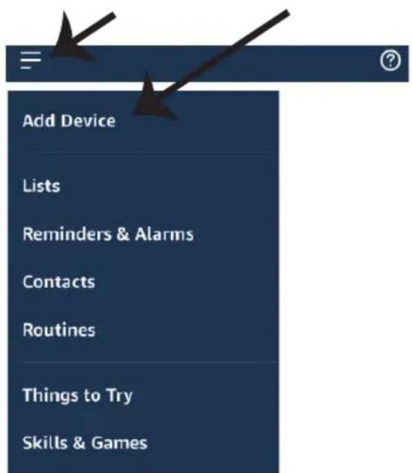 V-TAC VT-5119 - ALEXA SETTINGS - 12