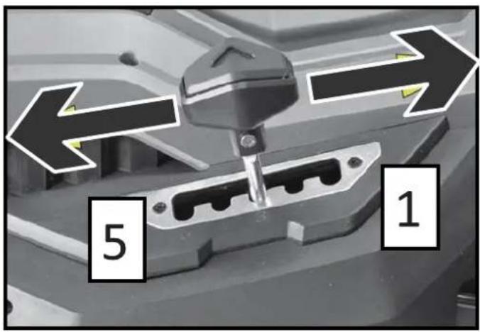 Fuxtec FX-RME38 - Ajuste de la.altura de corte - 1
