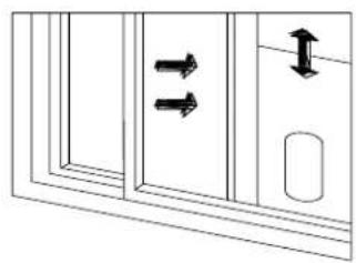 Orbegozo ADR 97 - INSTALL THE WINDOW SEALING PLATE ASSEMBLY - 2