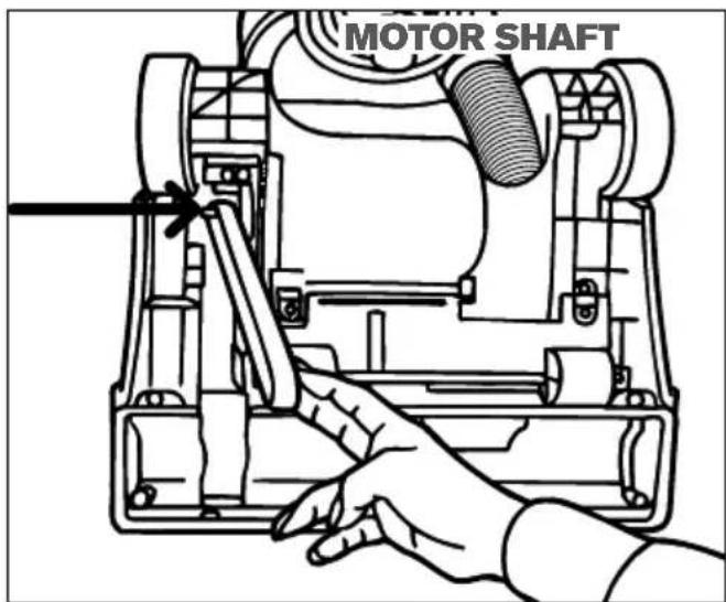 DIRT DEVIL Endura Max XL - BELT OR BRUSHROLL: REMOVAL &amp; REPLACEMENT - 1