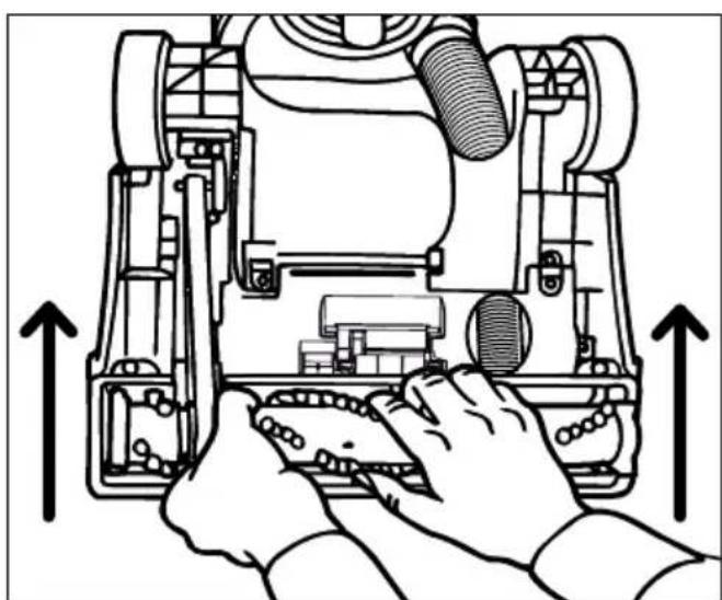 DIRT DEVIL Endura Max XL - BELT OR BRUSHROLL: REMOVAL &amp; REPLACEMENT - 3