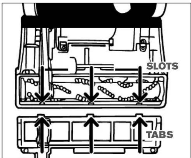DIRT DEVIL Endura Max XL - BELT OR BRUSHROLL: REMOVAL &amp; REPLACEMENT - 1
