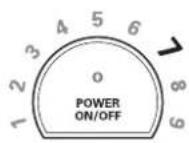 LG LCE3610SBE - To select the power level: - 1