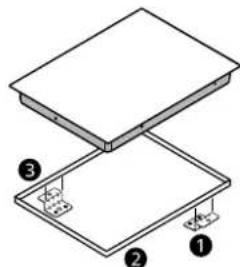 LG LCE3610SBE - Alternative installation - 1