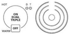 LG LCE3610SBE - To activate the triple element: - 3
