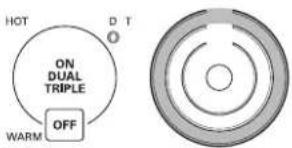 LG LCE3610SBE - To activate the triple element: - 2