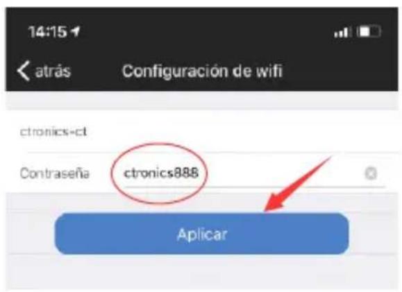 Ctronics S20-G - Método 2: Configurar la red a través de un hotspot - 5