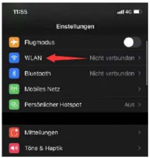 Ctronics S20-G - Methode 2: Netzwerk über Hotspot konfiguriere - 1