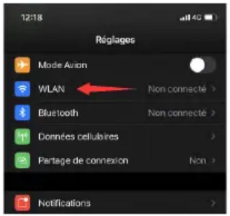 Ctronics S20-G - Méthode 2 : Configuration du réseau via un hotspot - 1
