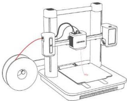 AnkerMake M5 - LOADING FILAMENT - 5