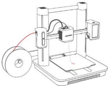 AnkerMake M5 - CARREGAMENTO DO FILAMENTO - 4