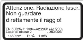 Variolux V-HKS 1600-Laser - Prescrizioni di sicurezza relative al laser - 2