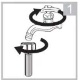 TECNOLEC FT8WH - ■ Cleaning the Inlet Filter - 2
