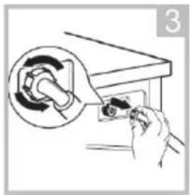 TECNOLEC FT8WH - ■ Cleaning the Inlet Filter - 4