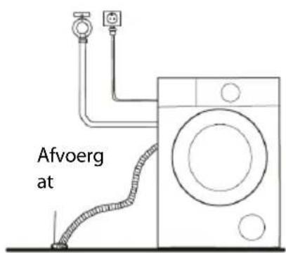 TECNOLEC FT8WH - De afvoerslang installeren - 1