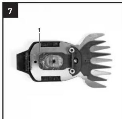 AYCE AGS 10 8 Li - When you fit the grass cutter blade - 2