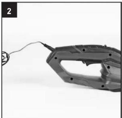 AYCE AGS 10 8 Li - Charger accumulateur (figure 2, 3) - 1