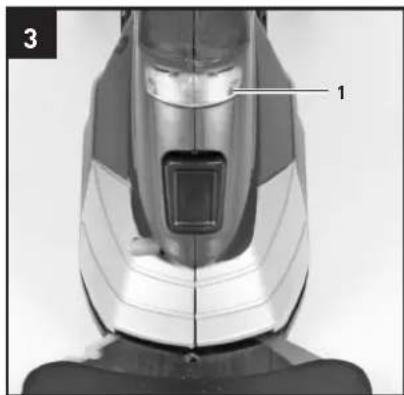 AYCE AGS 10 8 Li - +1 Ricarica della batteria (Fig. 2, 3) - 2