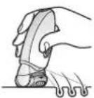 PANASONIC ES-ED64 - Changing the head - 1