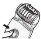 PANASONIC ES-ED64 - Select the mode by pressing the power switch [1⑬]. (→ Page 12) - 2