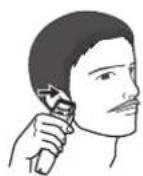 PANASONIC ER-GB370 - Shaping your sideburns - 1