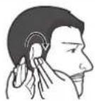 PANASONIC ER-GB370 - Shaping the hair around your ears - 1