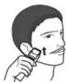 PANASONIC ER-GB370 - Cutting your vellus hair - 1