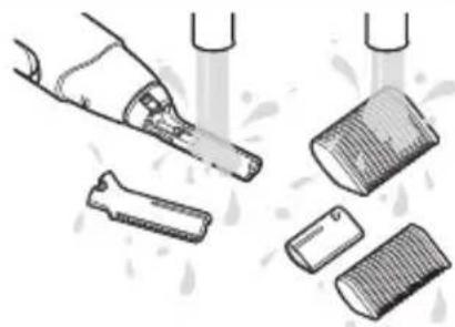 PANASONIC ER-GM40 - Limpieza con agua - 1