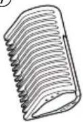 PANASONIC ER-GM40 - Parts identification - 3