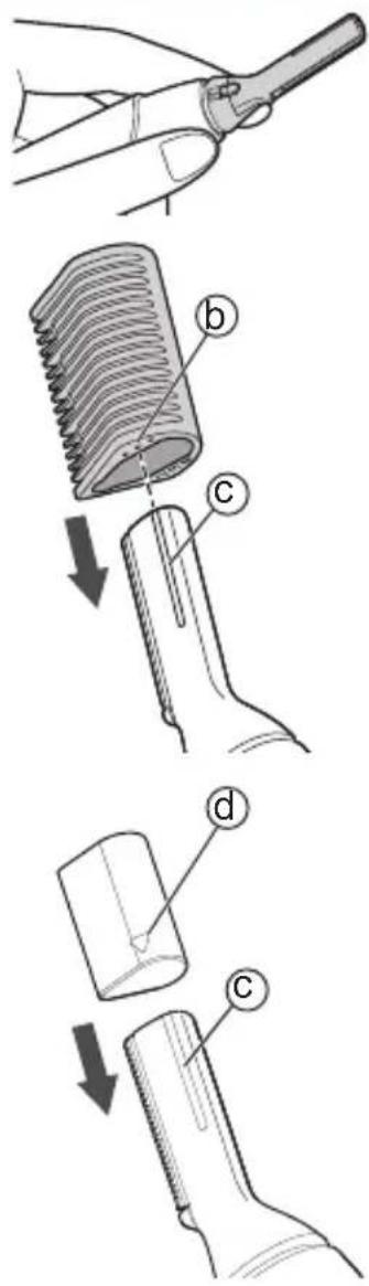 PANASONIC ER-GM40 - < Eyebrow cover > - 1