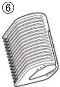 PANASONIC ER-GM40 - Parts identification - 2