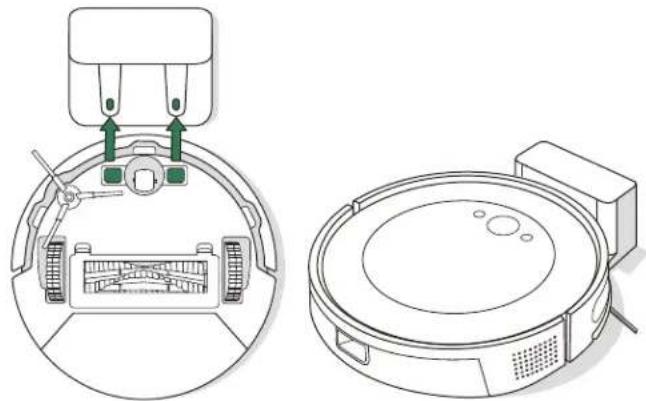 IROBOT Roomba Vac - Installez la brosse latérale. - 3
