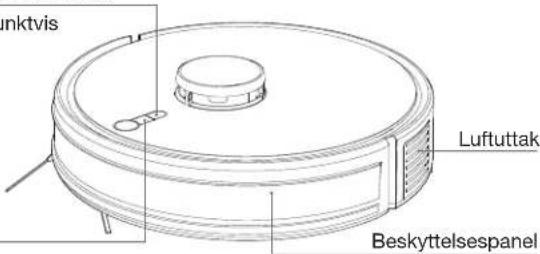 ECOVACS GOAT G1-2000 - Produktdiagram - 2