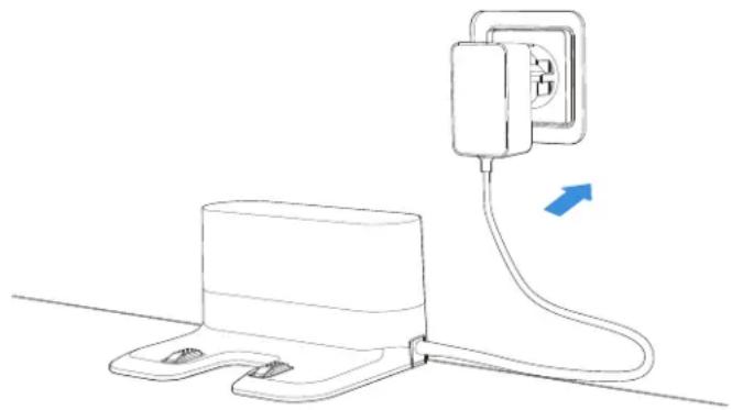 ECOVACS GOAT G1-2000 - Güç Kablosunu bağlayın. - 1