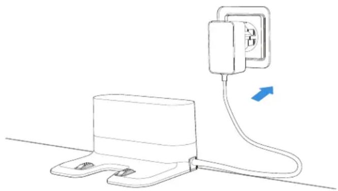 ECOVACS GOAT G1-2000 - Schließe das Netzkabel an. - 1