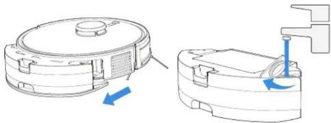 ECOVACS GOAT G1-2000 - Add Water - 1