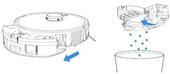 ECOVACS DEEBOT YEEDI Y1 PRO PLUS - Manutenzione del contenitore della polvere - 1