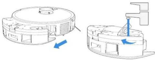 ECOVACS DEEBOT YEEDI Y1 PRO PLUS - Aggiunta dell'acqua - 1