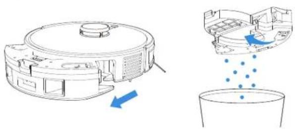 ECOVACS DEEBOT YEEDI Y1 PRO PLUS - Vedligeholdelse af støvbeholderen - 1