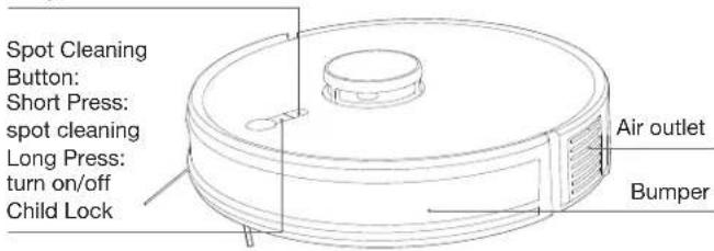 ECOVACS DEEBOT YEEDI Y1 PRO PLUS - Product Diagram - 2