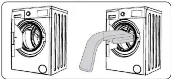 CONTINENTAL EDISON CELL10140IBT - Insertion du linge dans la machine - 1