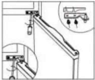 CONTINENTAL EDISON OCEAF2D206W3 - Inversion de la porte - 2