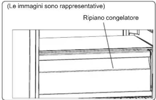 CONTINENTAL EDISON CEFC472NFIX - Ripiano congelatore (In alcuni modelli) - 1