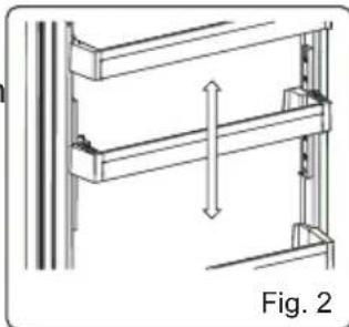 CONTINENTAL EDISON CEFC472NFIX - Adjustable Door Shelf (In some models) - 2